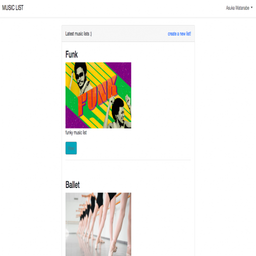 Music List